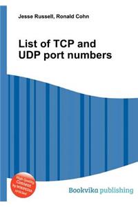 List of TCP and Udp Port Numbers