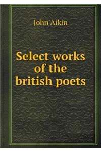 Select works of the british poets