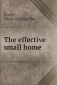 effective small home