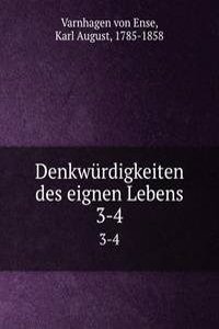 Denkwurdigkeiten des eignen Lebens