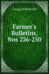 Farmer's Bulletins, Nos 226-250