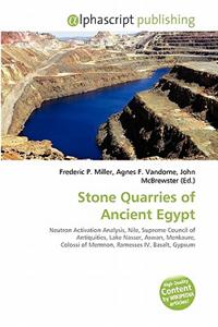 Stone Quarries of Ancient Egypt