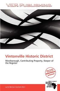 Vintonville Historic District
