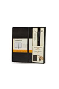 Moleskine Pocket Notebook And Classic Click Roller Pen - 0.5mm