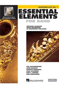 Essential Elements for Band Avec Eei Vol. 1 - Saxophone Alto