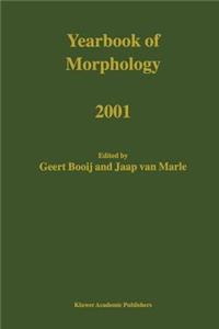 Yearbook of Morphology 2001