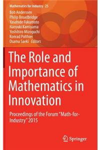 Role and Importance of Mathematics in Innovation