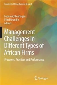 Management Challenges in Different Types of African Firms