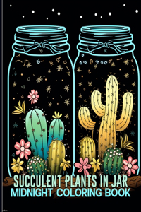 Succulent Plants In Jar