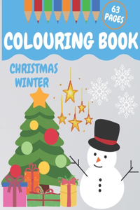 Colouring Book Christmas & Winter