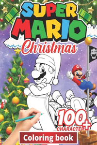 Super mario Christmas Coloring Book