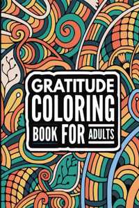 Gratitude Coloring book for adults