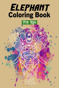 Elephant Coloring Book for Kids