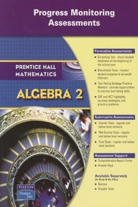 Prentice Hall Math Course 2 Pma (Progress Monitoring Assessment) Blackline Masters 2007