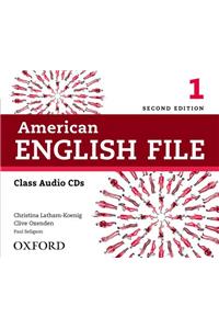 American English File 2e 1 Class Audio CDs