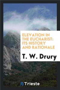 Elevation in the Eucharist