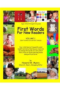 First Words For New Readers