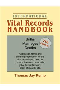 International Vital Records Handbook. 7th Edition