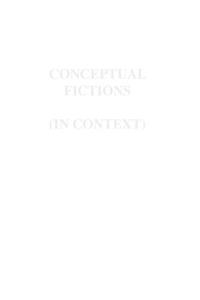 Conceptual Fictions