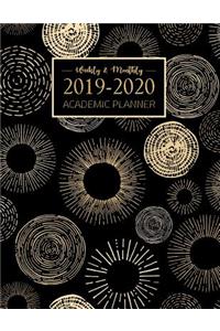 2019-2020 Academic Planner Weekly and Monthly