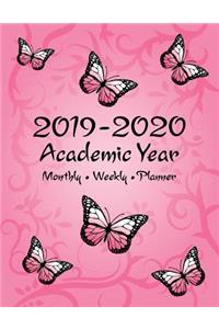 2019 - 2020 Academic Year Monthly Weekly Planner