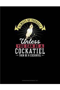 Always Be Yourself Unless You Can Be A Cockatiel Then Be A Cockatiel