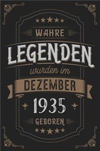 Wahre Legenden wurden im Dezember 1935 geboren