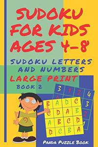 Sudoku For Kids Ages 4-8 - Sudoku Letters And Numbers