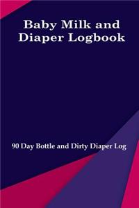 Baby Milk And Diaper Logbook