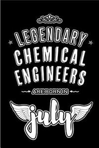Legendary Chemical Engineers are born in July