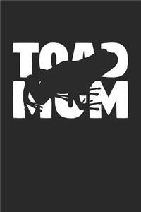 Toad Notebook 'Toad Mom' - Toad Diary - Mother's Day Gift for Animal Lover - Womens Writing Journal