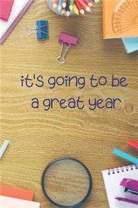 It's Going to be a Great Year