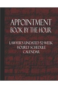 Appointment Book By The Hour