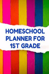 Homeschool Planner for 1st Grade
