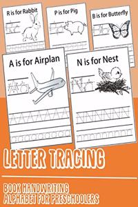 Letter Tracing Book Handwriting Alphabet for Preschoolers