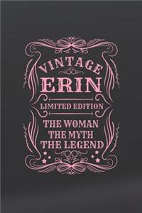 Vintage Erin Limited Edition the Woman the Myth the Legend