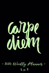 2020 Weekly Planner Carpe Diem