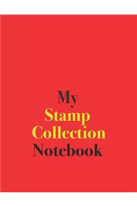 My Stamp Collection Notebook
