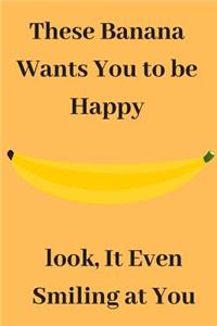 These Banana Wants You To Be Happy Look, It Even Smiling at You