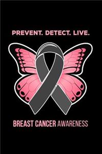 Prevent Detect Live Breast Cancer Awareness
