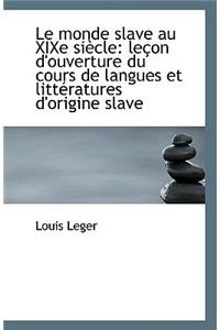 Le Monde Slave Au Xixe Siecle
