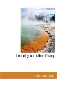 Learning and Other Essays