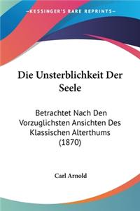 Unsterblichkeit Der Seele