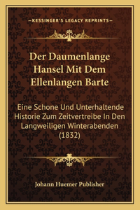 Daumenlange Hansel Mit Dem Ellenlangen Barte