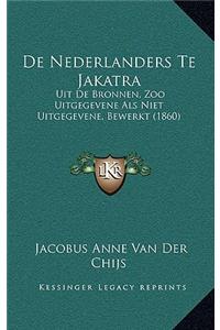 De Nederlanders Te Jakatra