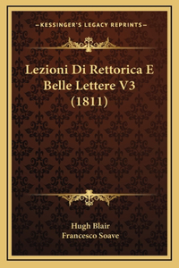 Lezioni Di Rettorica E Belle Lettere V3 (1811)