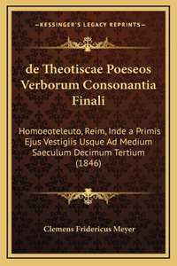 de Theotiscae Poeseos Verborum Consonantia Finali