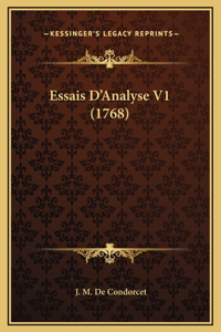 Essais D'Analyse V1 (1768)