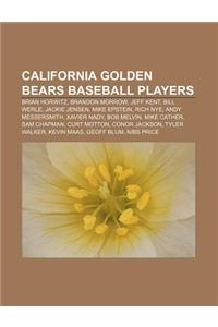 California Golden Bears Baseball Players