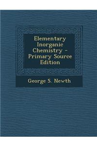 Elementary Inorganic Chemistry